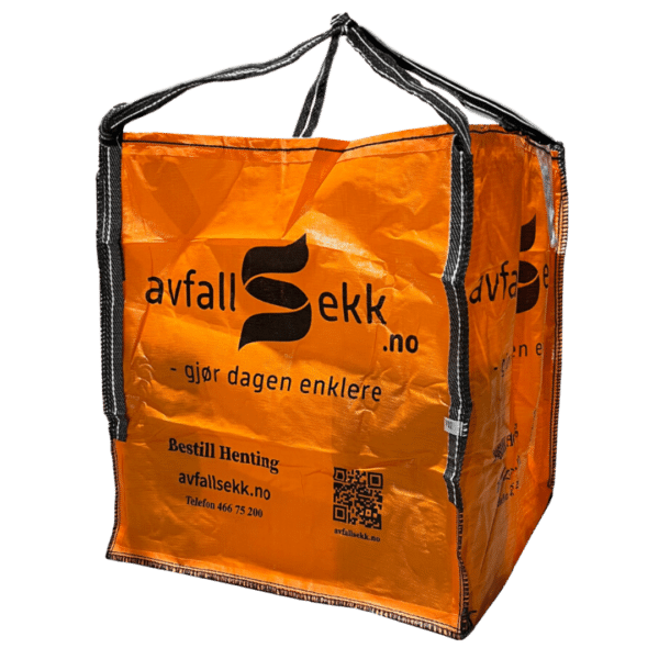Avfall rett i sekk