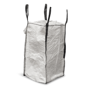 Trallesekk Big Bag, 45 x 45 x 80 cm, 160 liter, 250 kg maksbelastning, topp skjørt for å lukke