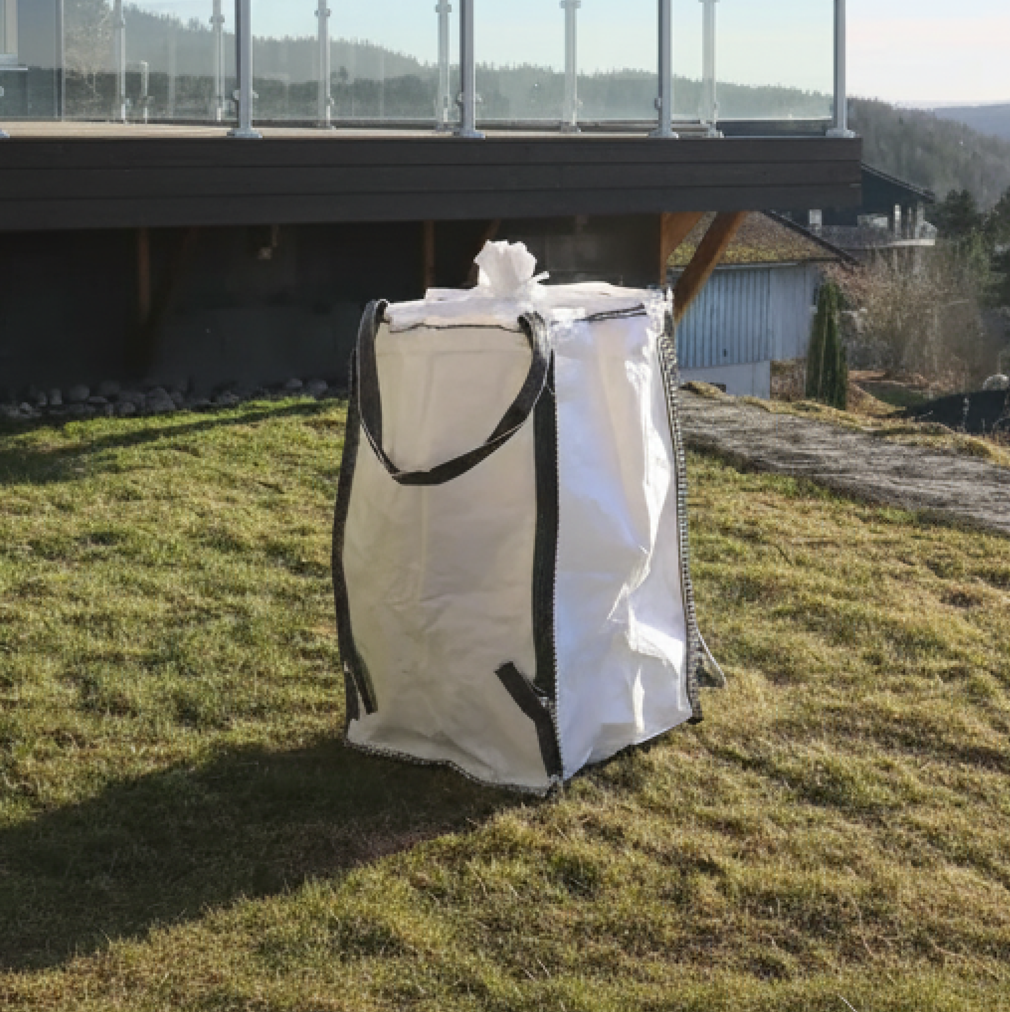 Hagesekk - Praktisk og robust sekk for hageavfall - 220 liter - Image 2