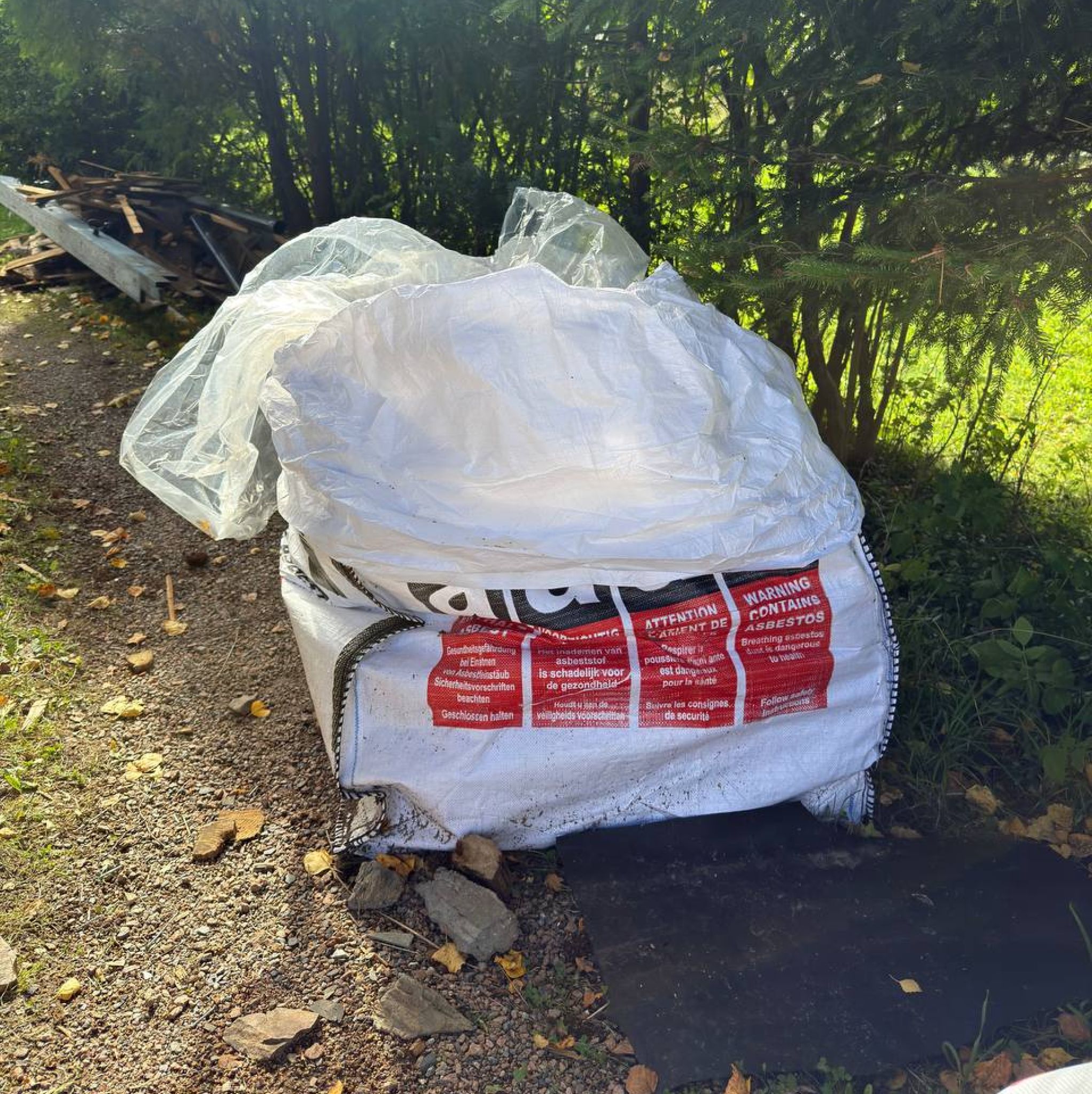 Big-Bag Asbest standard - robust og populær sekk for asbestsanering - Image 3
